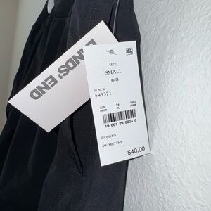 Brand new w tags Lands' End Women's Elegant Black Swimsuit Size S Retails $40